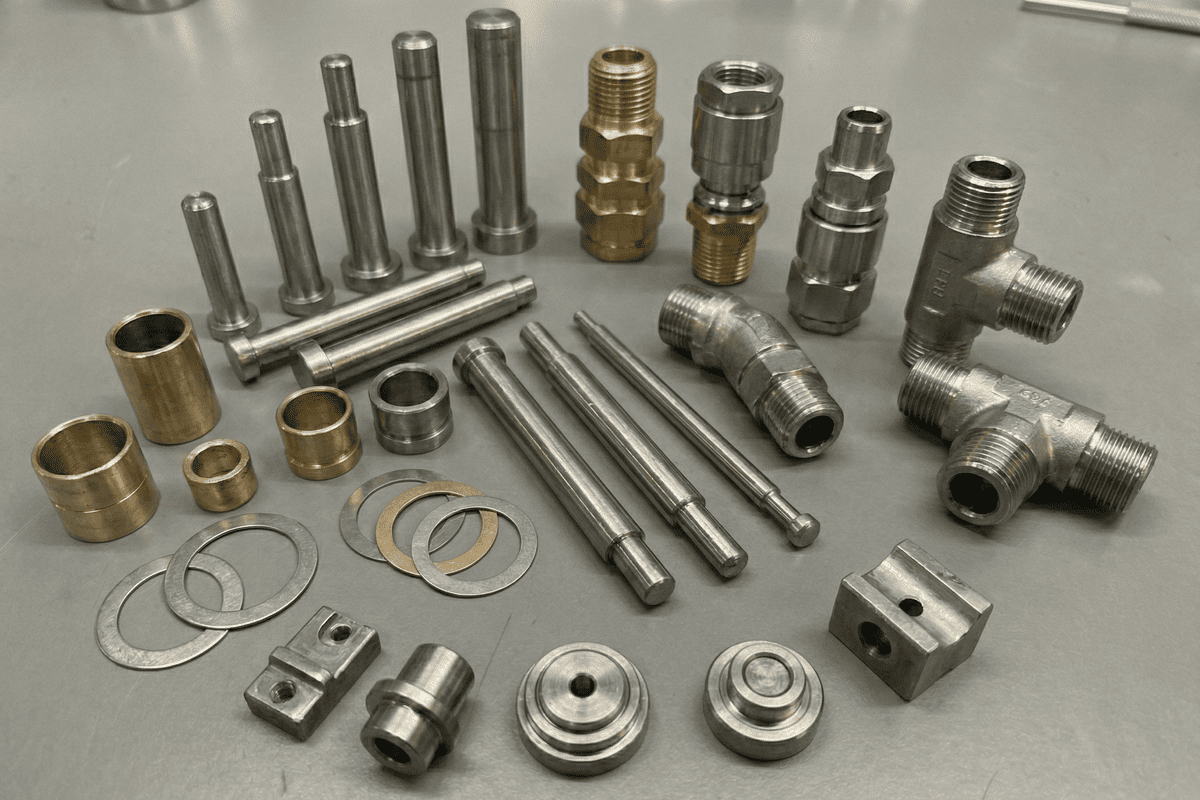 Industrial Equipment Typical Swiss CNC Machined Parts Industrial Equipment Typical Swiss CNC Machined Parts