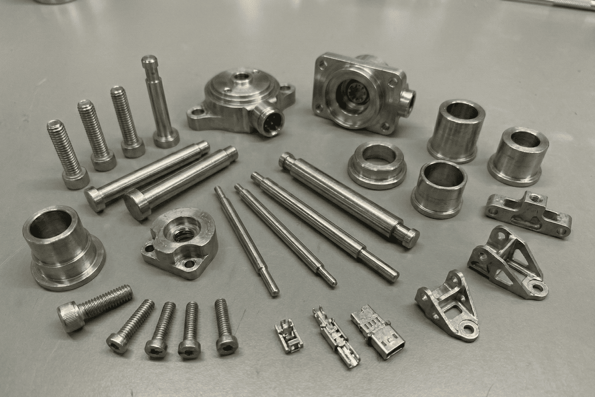 Aerospace Typical Swiss CNC Machined Parts Aerospace Typical Swiss CNC Machined Parts