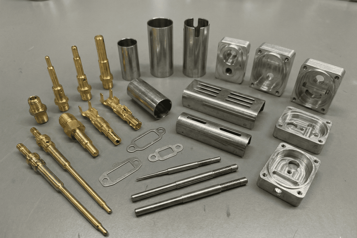 Electronics Typical Swiss CNC Machined Parts Electronics Typical Swiss CNC Machined Parts