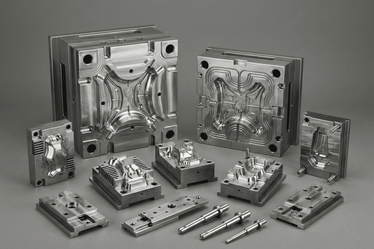 Mold & Die Making Typical 5-Axis Machined Parts Mold & Die Making Typical 5-Axis Machined Parts