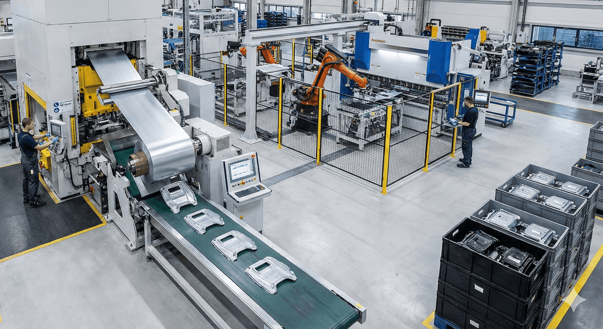 High-Volume Sheet Metal Production High-Volume Sheet Metal Production