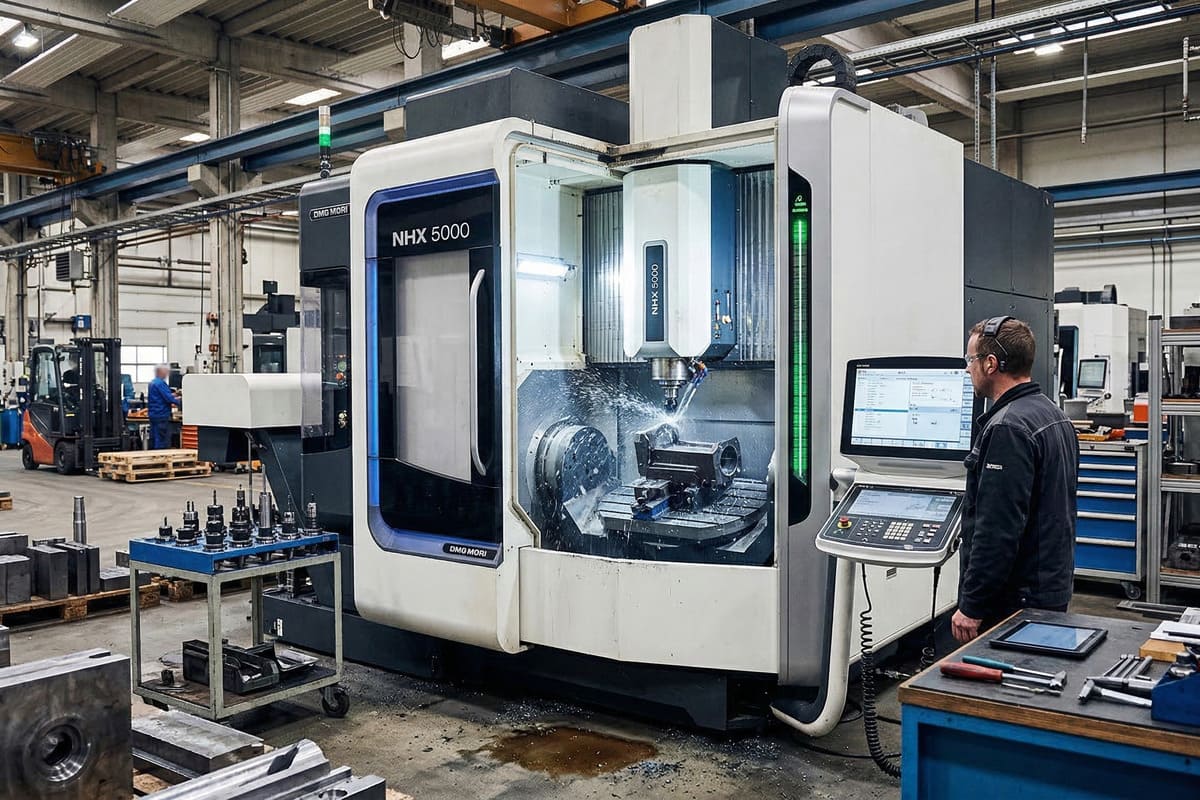 cnc machining manufacturing factory advanced CNC machining center manufacturing precision metal parts