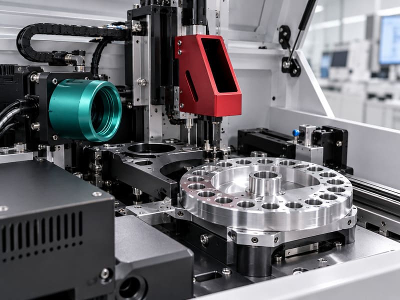 Automated laboratory equipment with precision metal components and mechanical fixtures for instrument applications Automated laboratory equipment with precision metal components and mechanical fixtures for instrument applications