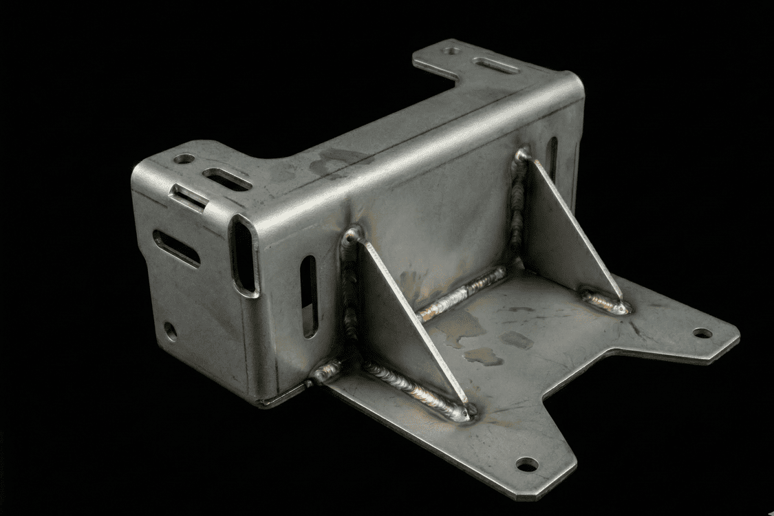 Cold-rolled steel (CRS) sheet metal processing parts