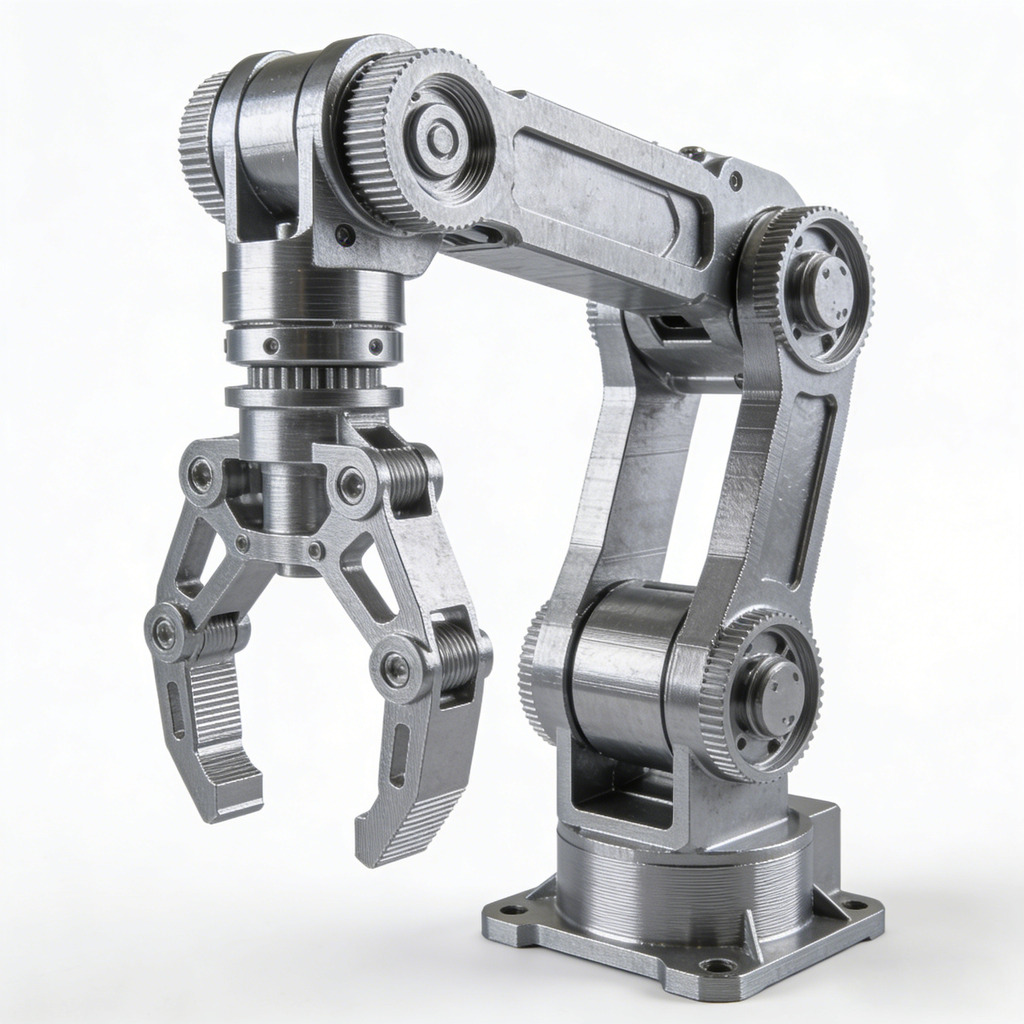 Robots and Automated Aluminum Alloy 3D Printed Parts
