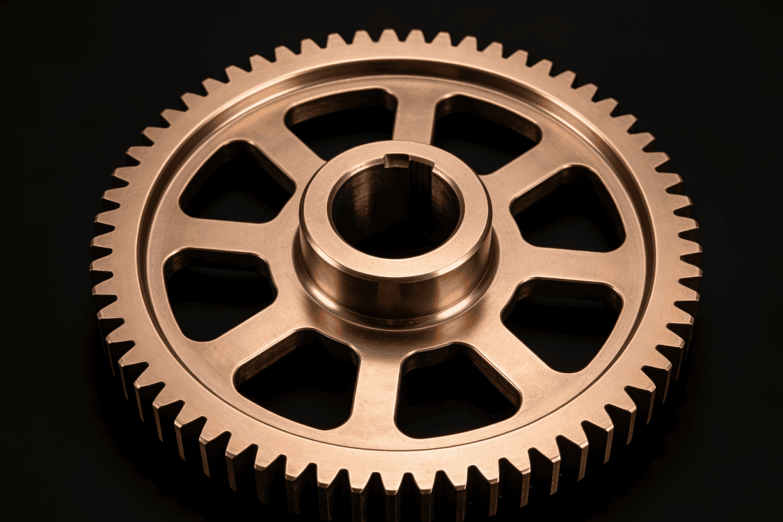 Bronze machined parts