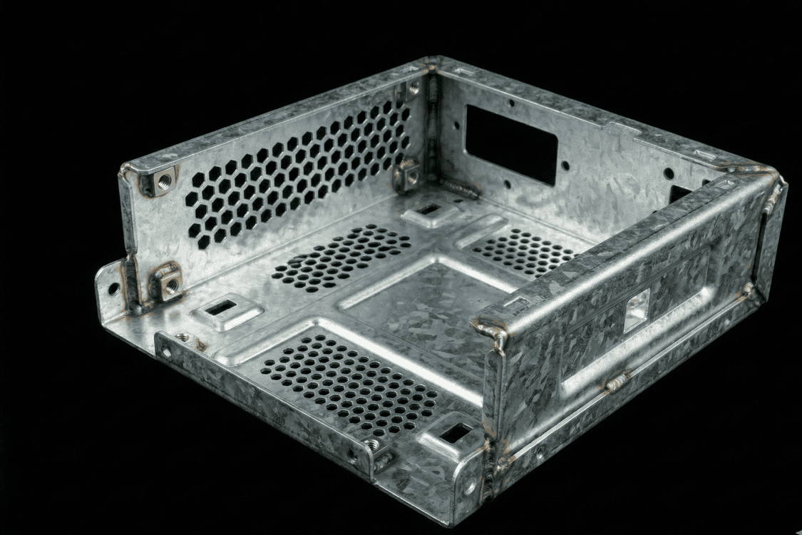 Galvanized steel sheet metal processing parts