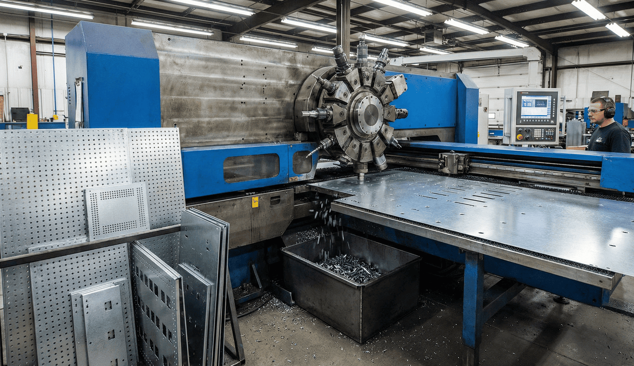 Punching &mdash; CNC Sheet Metal Punching