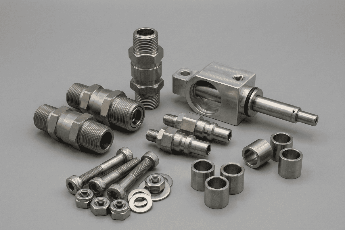 Typical CNC Turned Parts for Aerospace &amp; Aviation
