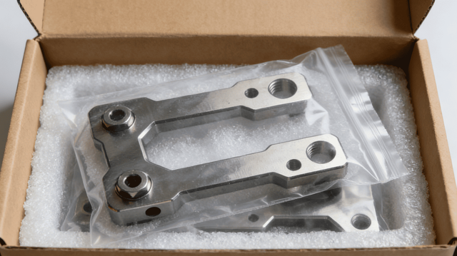 Packaging of CNC machined parts