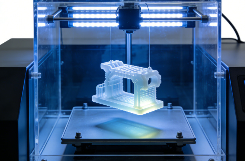 3D SLA Printing UV Post-Curing