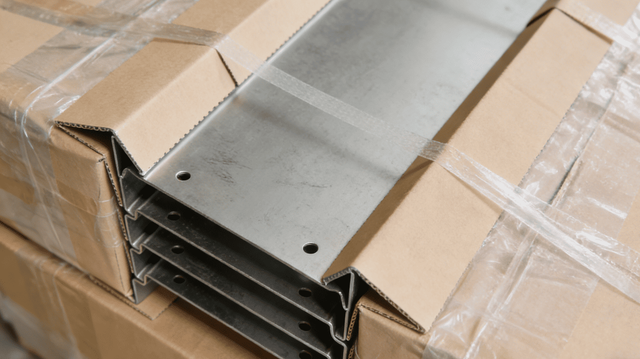 Packaging of sheet metal fabricated parts