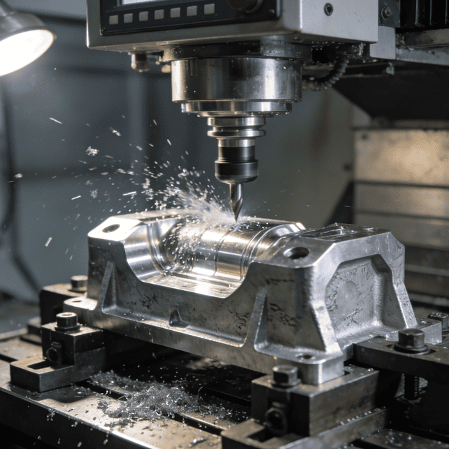 CNC Machining (Post-Cast Precision Finishing)