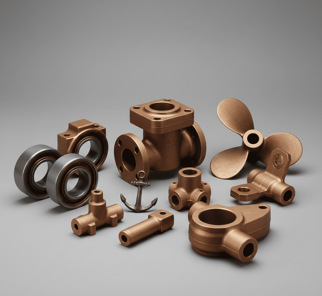 Copper & Bronze Alloys Casting Parts