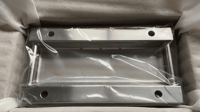 Packaging of surface-treated parts