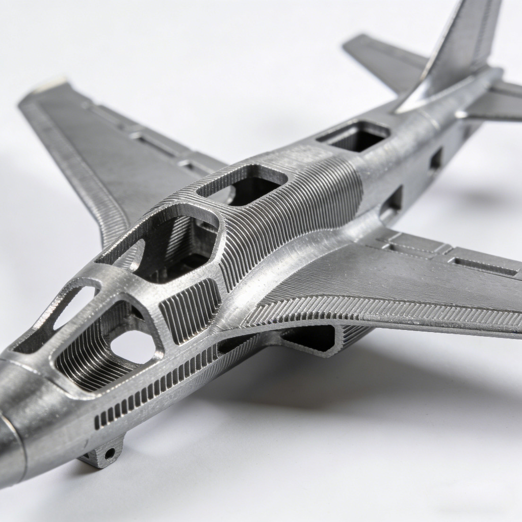 Aluminum alloy 3D printed parts for aerospace