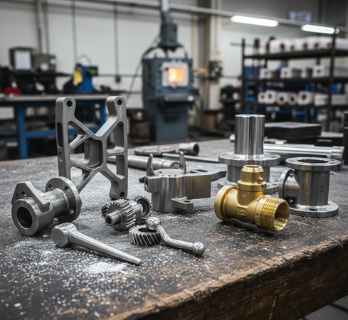 Investment Casting (Lost Wax Casting) Serve