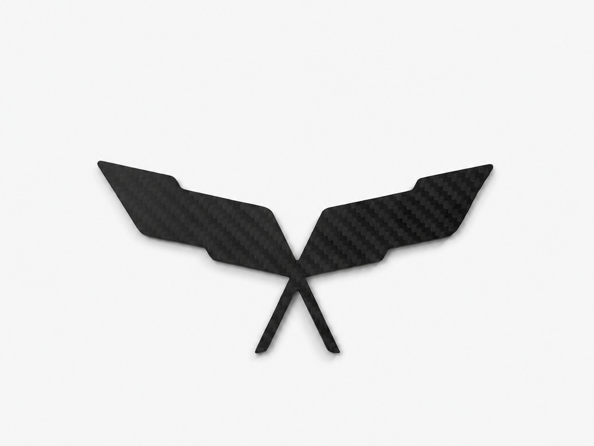 Finished custom T300 3K twill carbon fiber car emblem.jpg