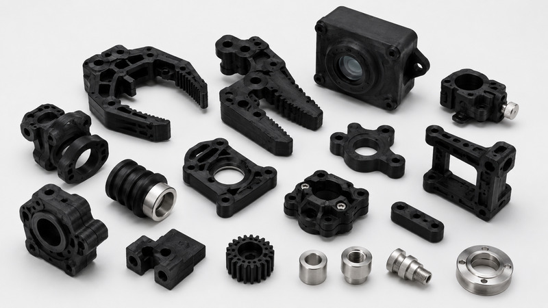 3D printed robotics grippers and automation components