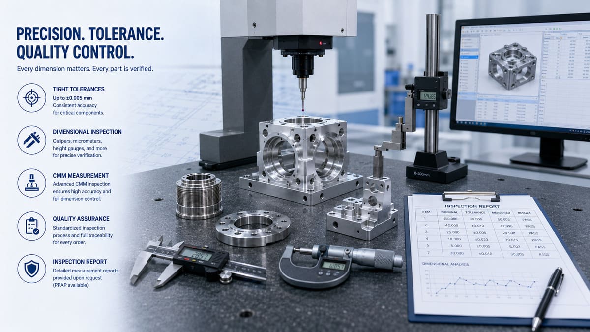 CNC machining quality inspection with CMM measurement for precision machined parts..jpg