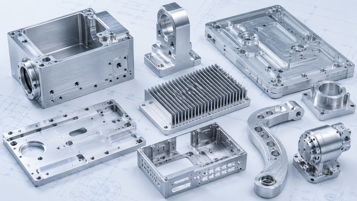Aluminum CNC machined parts for custom manufacturing, prototypes, and low-volume production..jpg