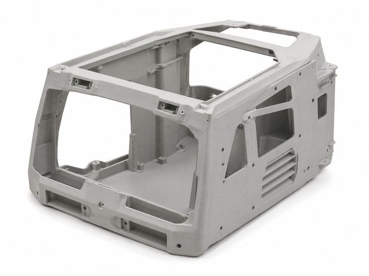 FDM 3D printed plastic prototype for design validation