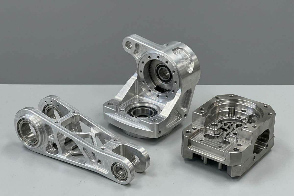 CNC machining of robotics & automation parts