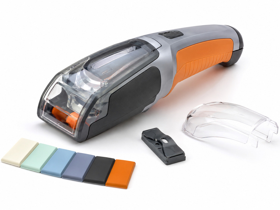 PolyJet full-color product model for design review and presentation prototype