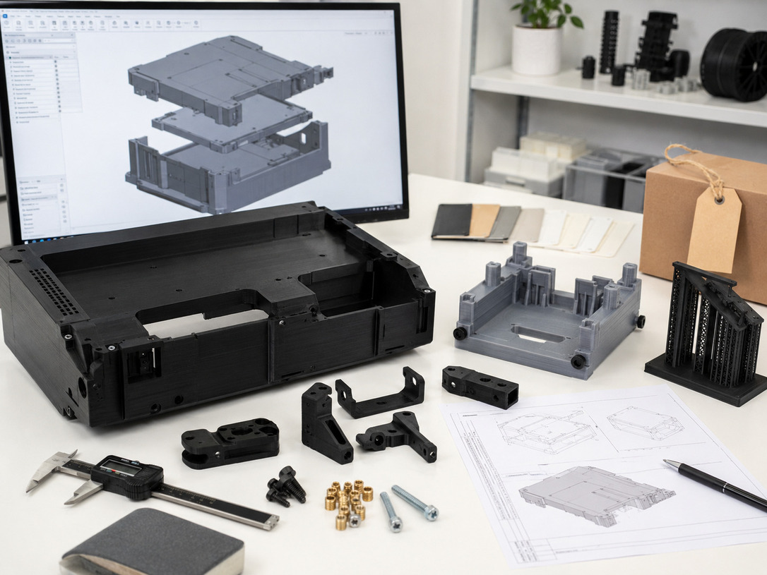 Engineering review and quotation support for FDM plastic prototype parts
