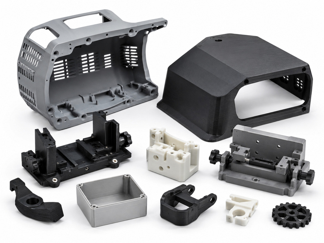 Large FDM plastic prototype parts for design validation and manufacturing support