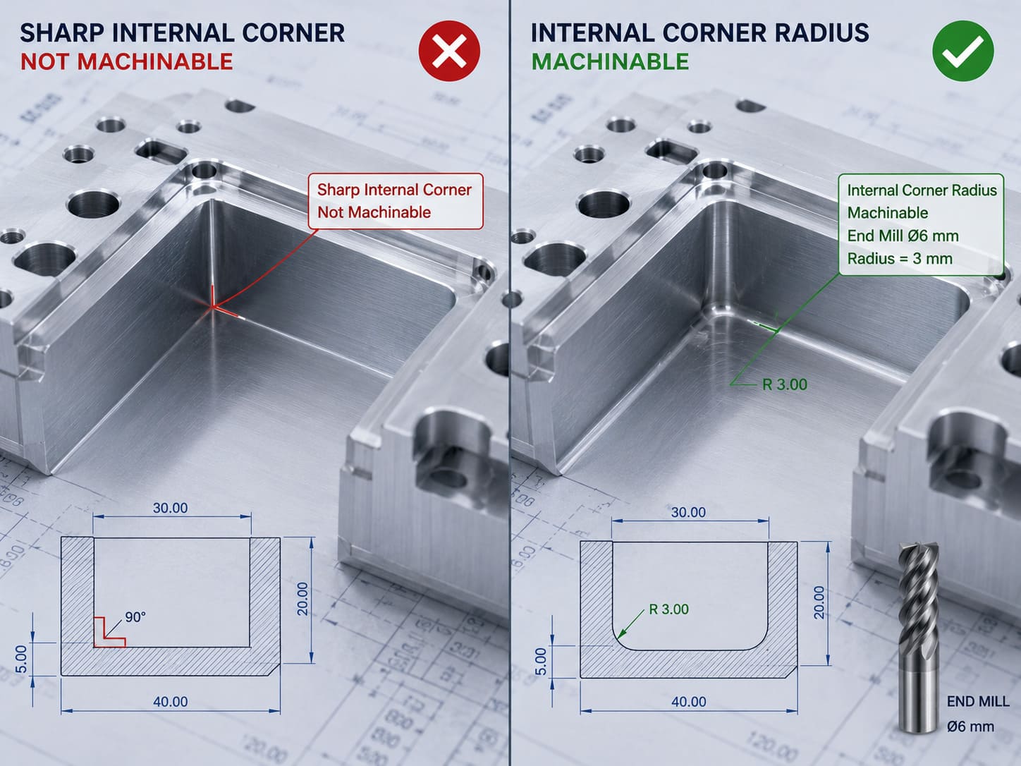 Sharp internal corner versus CNC machined internal radius comparison.jpg