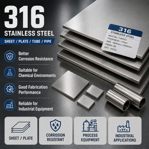 316 Stainless Steel: Properties, Corrosion Resistance & Applications
