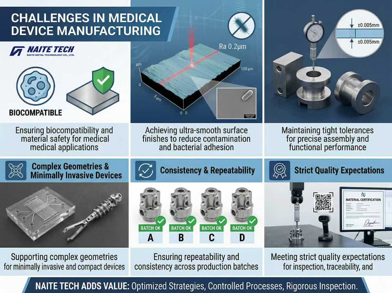 Challenges in Medical Device Manufacturing