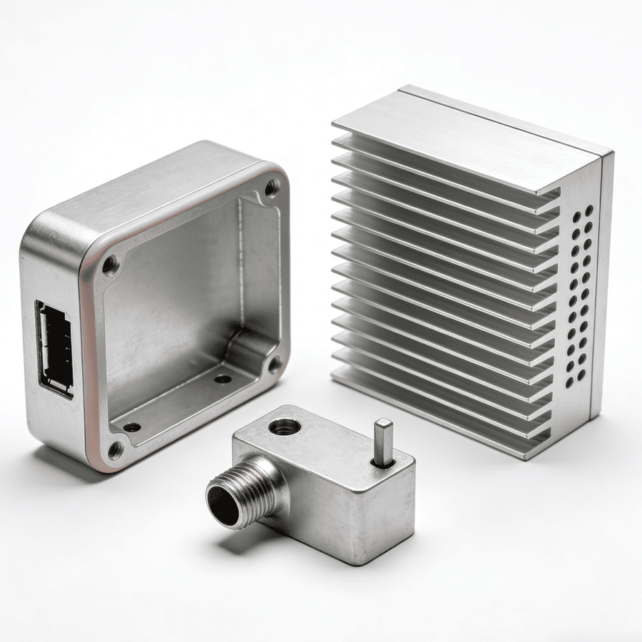 electronic product housing &amp; heat sink aluminum machining