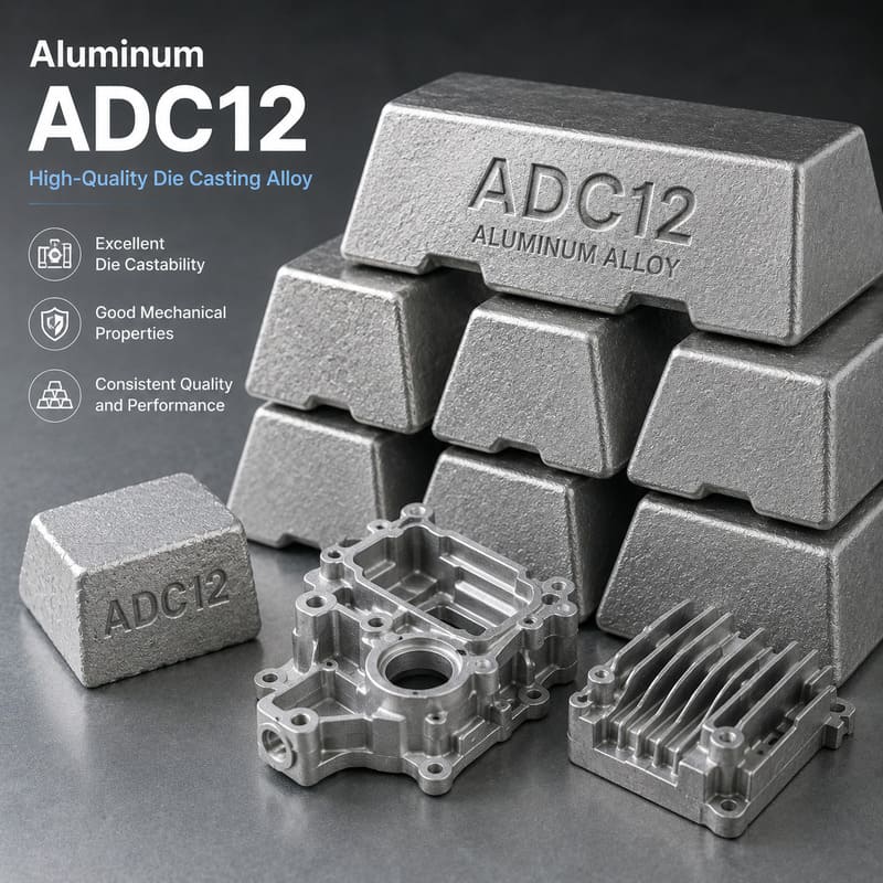 Servicios de fabricaci&oacute;n y piezas de fundici&oacute;n a presi&oacute;n de aluminio ADC12