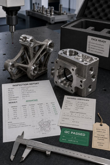 Inspection Reports & Material Documentation Available