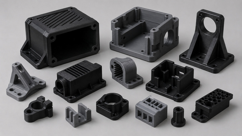 ABS 3D printed parts