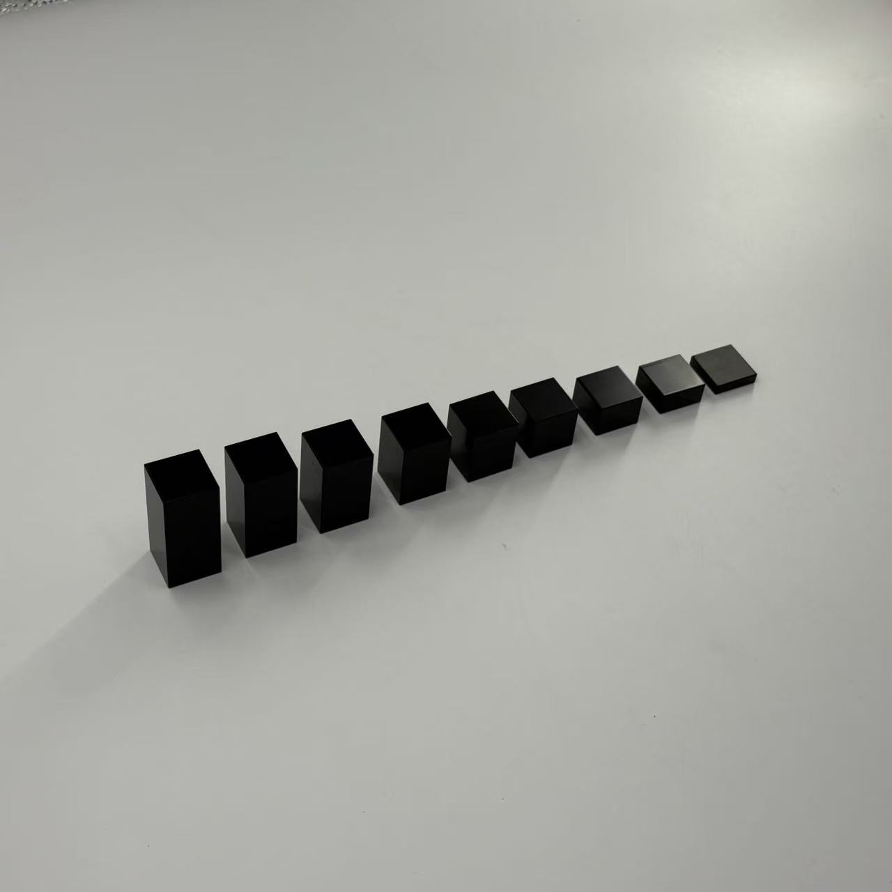 sandblasted anodized aluminum part