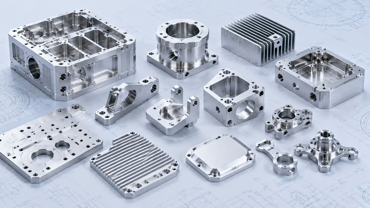Aluminum CNC machined parts for custom manufacturing, prototypes, and low-volume production..jpg