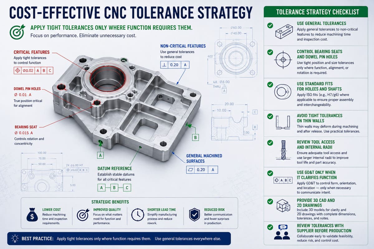Cost-effective CNC tolerance strategy for reducing machining cost.jpg