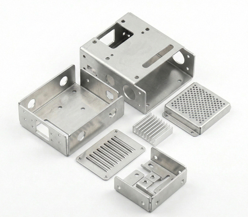 Aluminum alloy parts processed by sheet metal