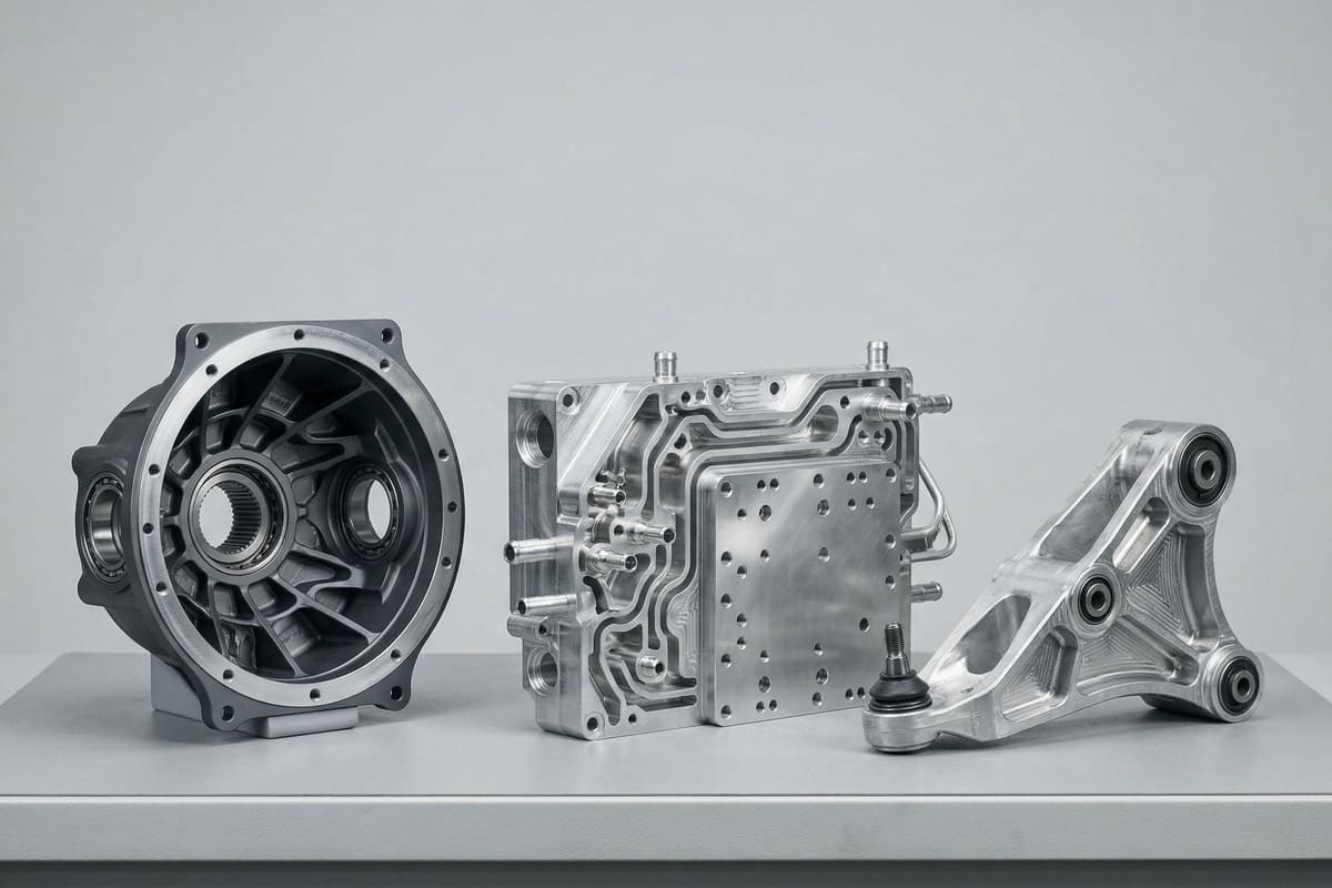CNC machining of automotive & ev parts