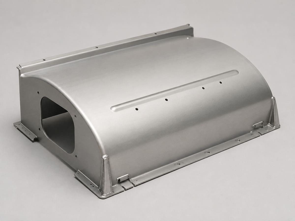 3003 and 5754 aluminum formed sheet metal panels and fabricated assemblies