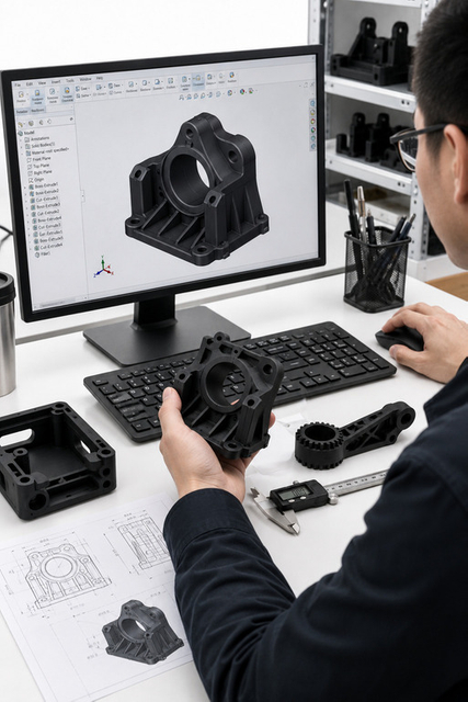 Supports STL, STEP, STP, OBJ, IGES, SLDPRT, and 3MF file formats.