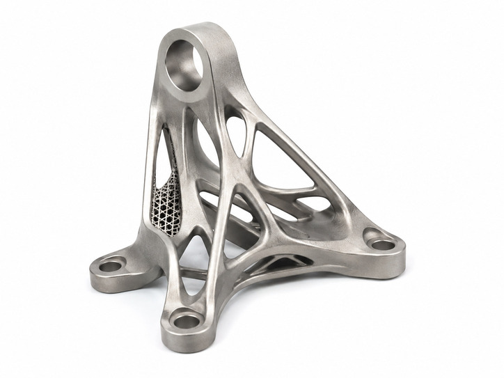 Metal 3D printed components for industrial applications