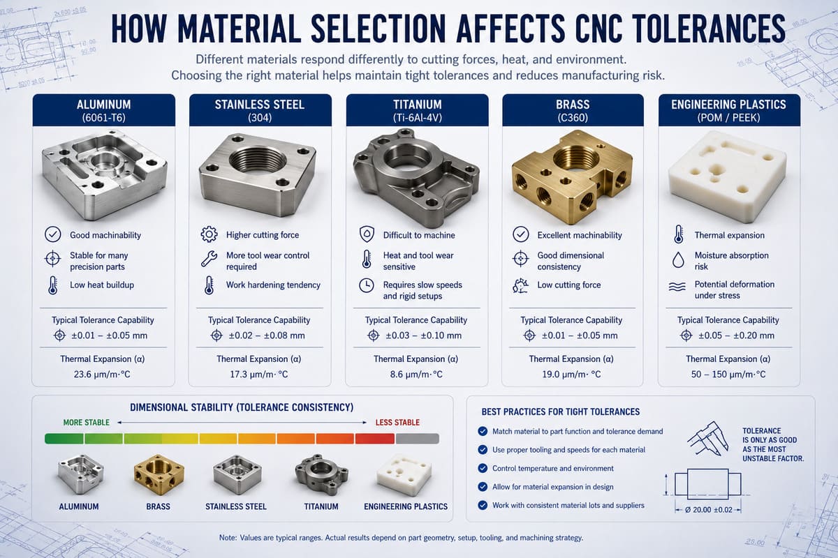 How material selection affects CNC machining tolerance stability.jpg