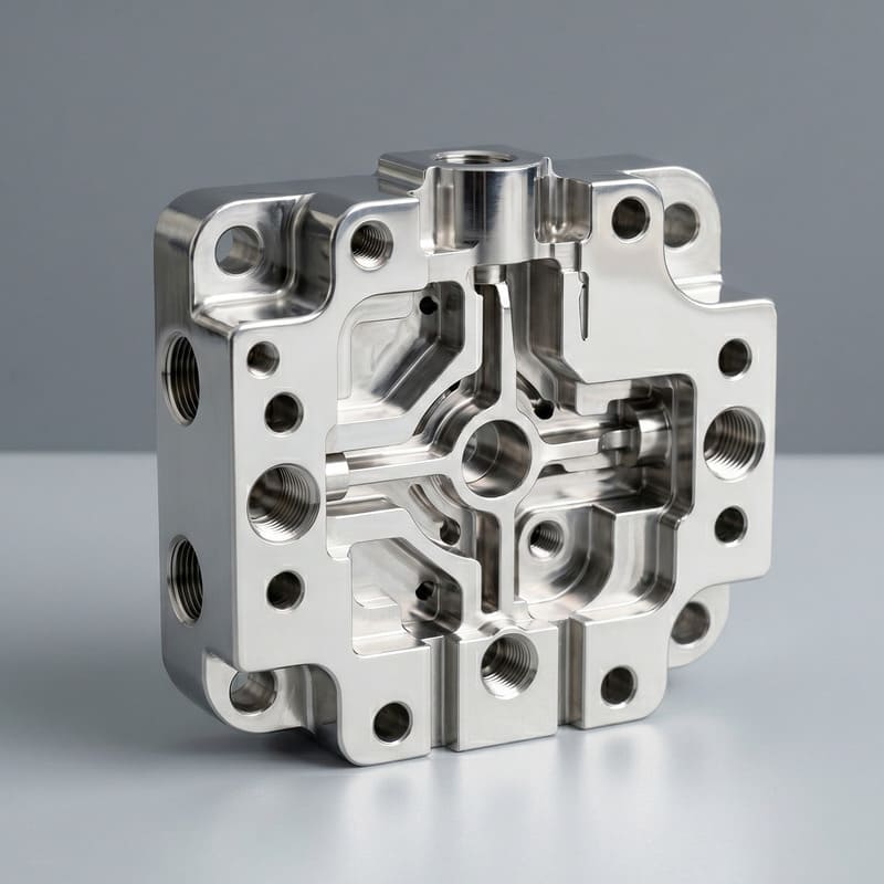 Stainless steel industrial component parts