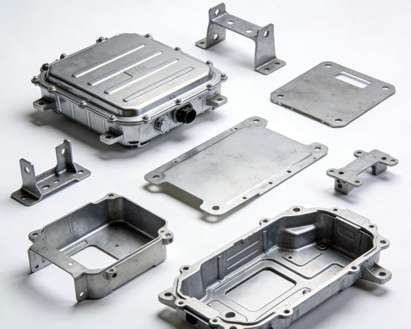 Aluminum alloy sheet metal processing parts for the automotive industry