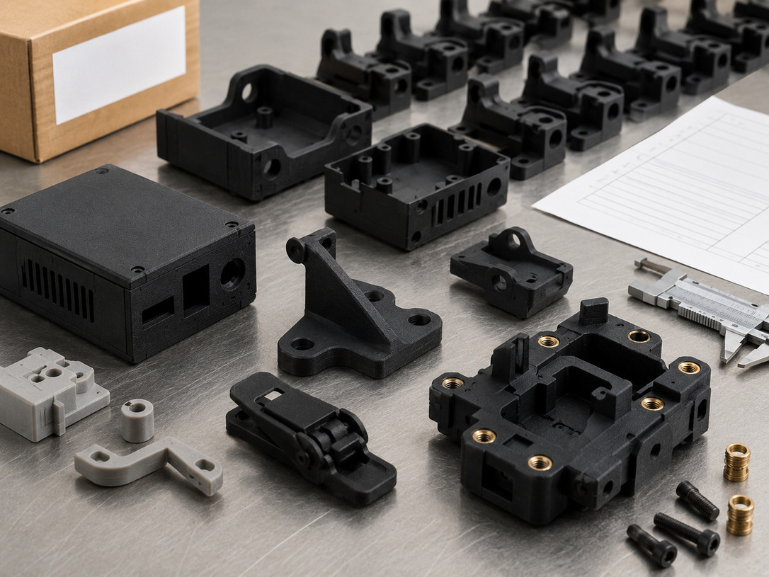Why choose MJF 3D printing for functional nylon prototype and production parts