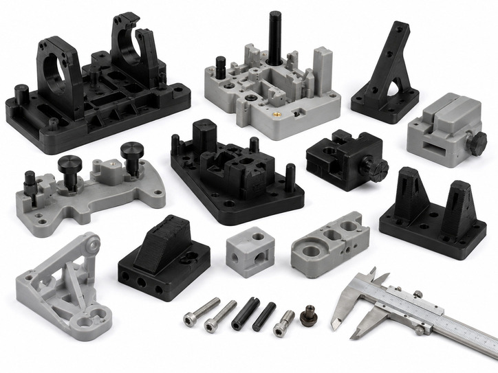 SLS nylon jigs fixtures and tooling aids for production and inspection support